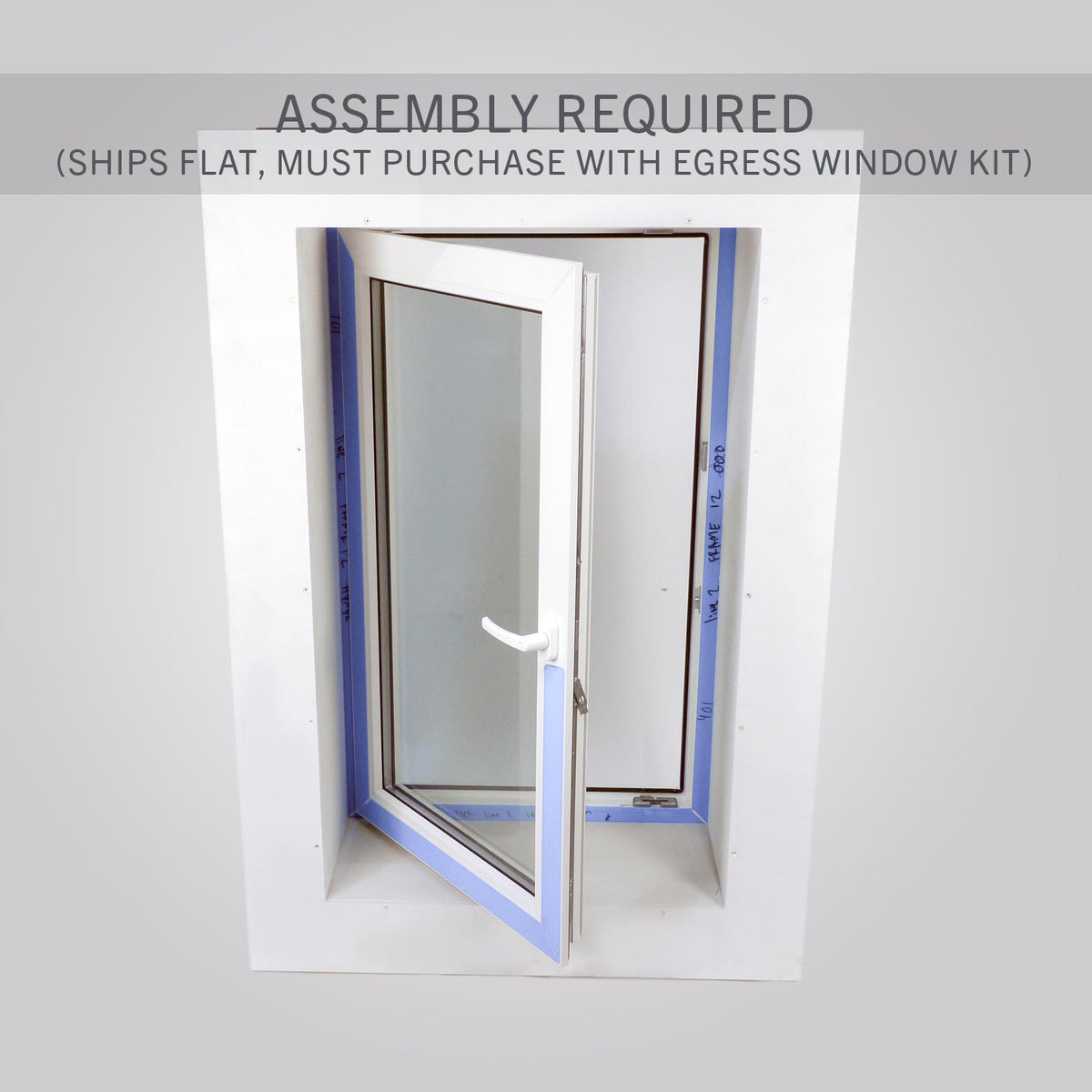 Interior Trim Kit for Bright Idea Egress Window Kit
