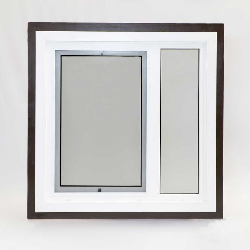 Extra-Large 48x47 Bright Idea Egress Window Kit with ExoFrame