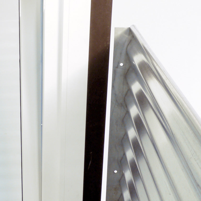 Egress Window Well with Interior Flanges